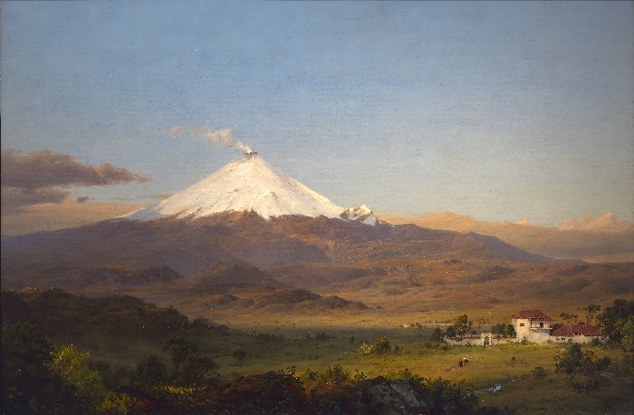 Cotopaxi, Frederic Edwin Church from Smithsonian